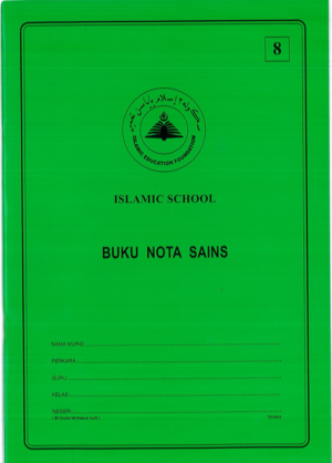BUKU NOTA SAINS 60g 80m/s NO.8